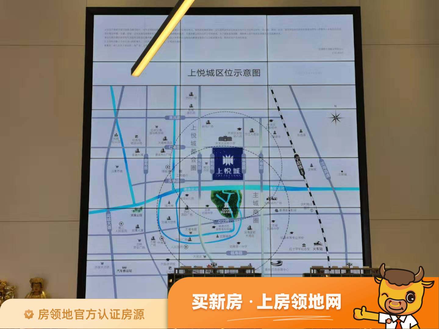 上锦花园位置交通图1