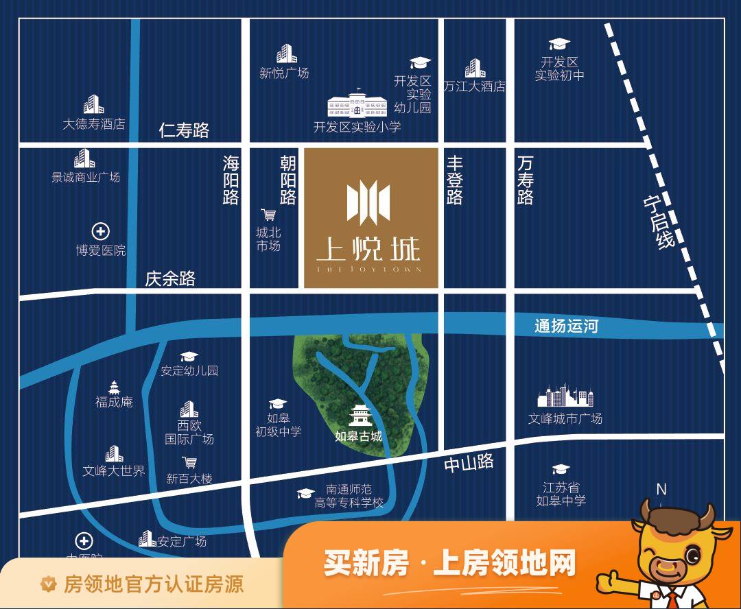 上锦花园位置交通图3