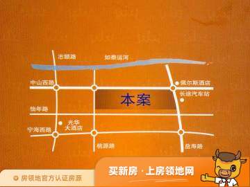 金茂国际位置交通图2