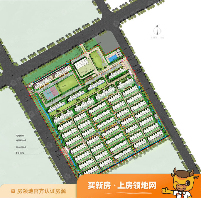 港城长江府规划图1