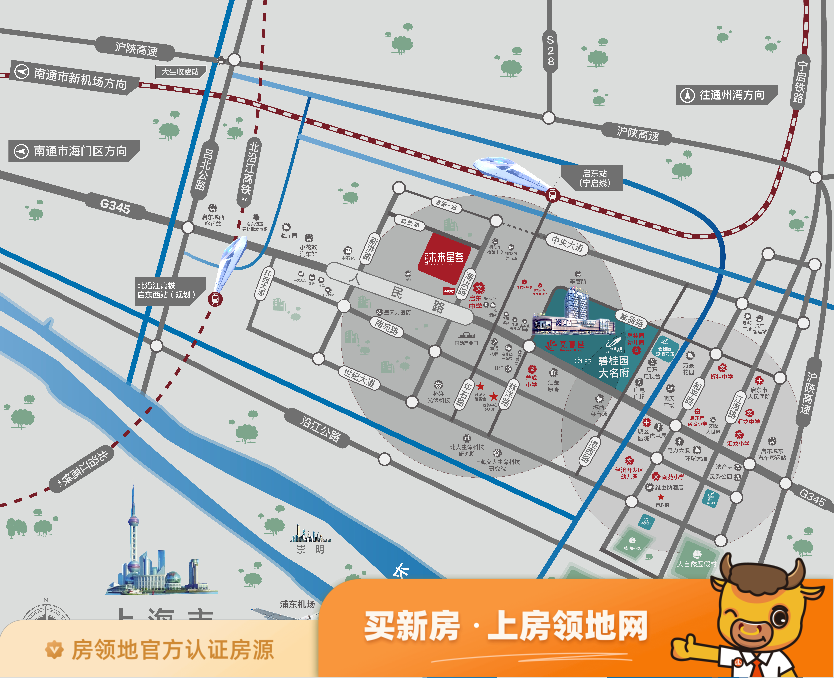 碧桂园未来星荟位置交通图3