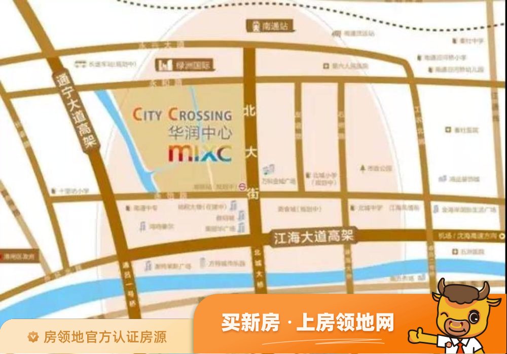 华润中心万象润街位置交通图12