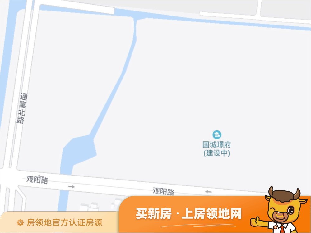 国城璟府位置交通图1