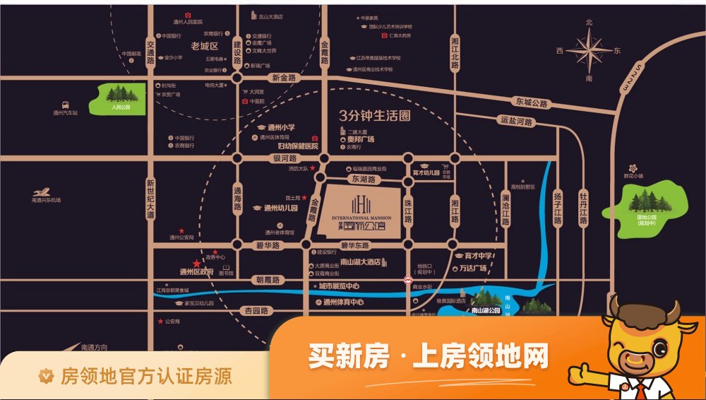 华强国际公馆位置交通图31