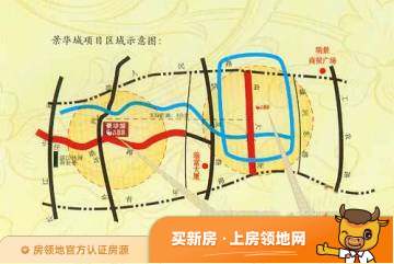 景华城位置交通图2
