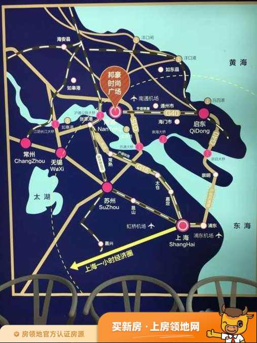 北上海外贸服饰中心位置交通图2
