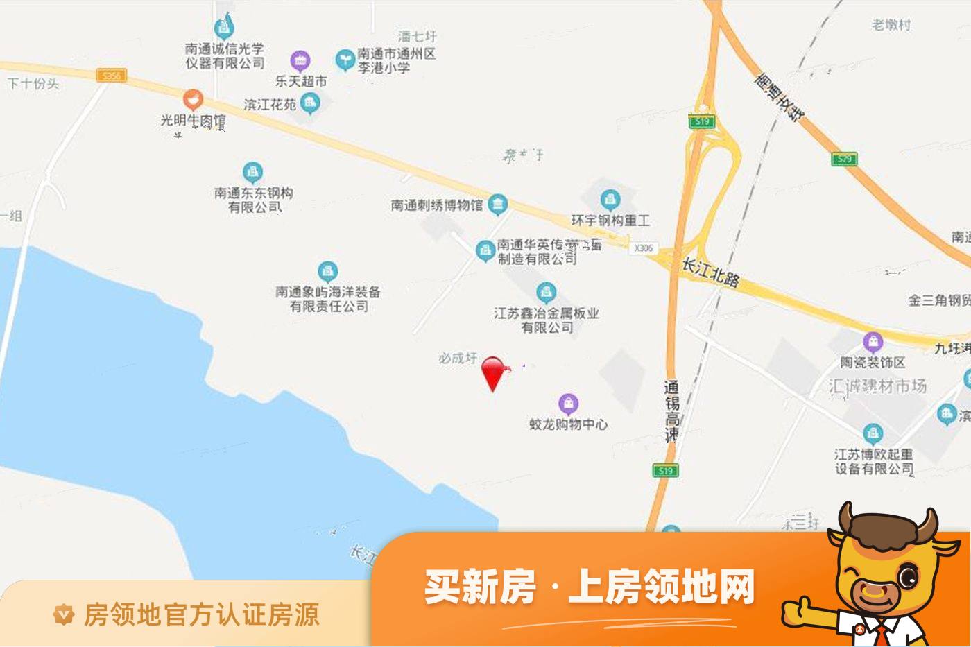 碧桂园世纪滨江位置交通图1