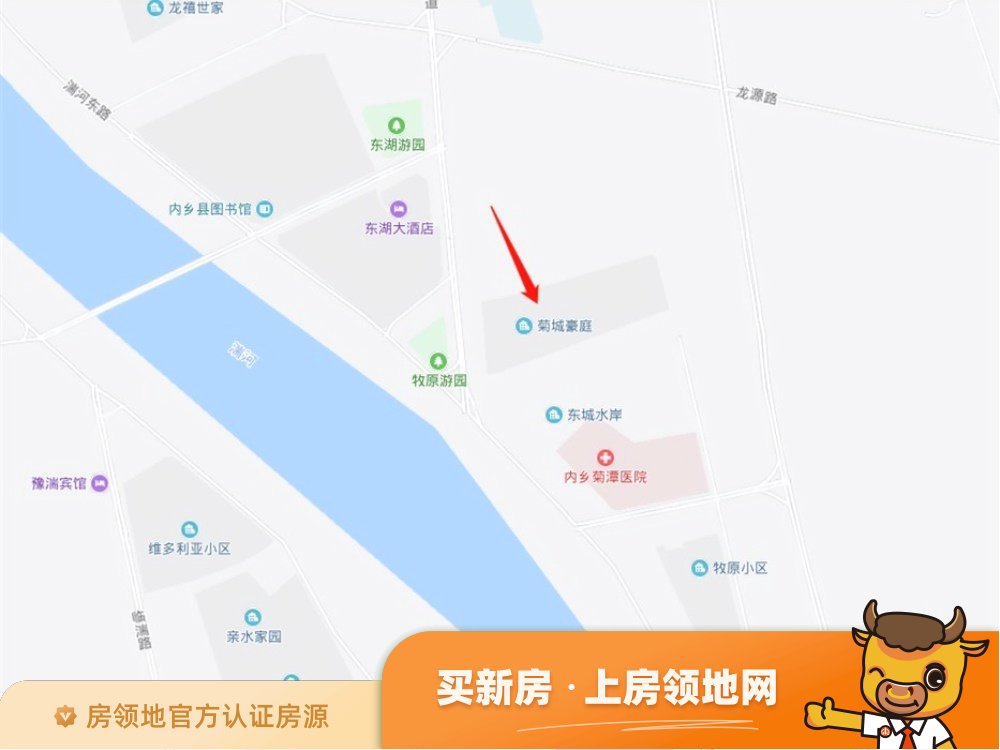 菊城豪庭位置交通图2