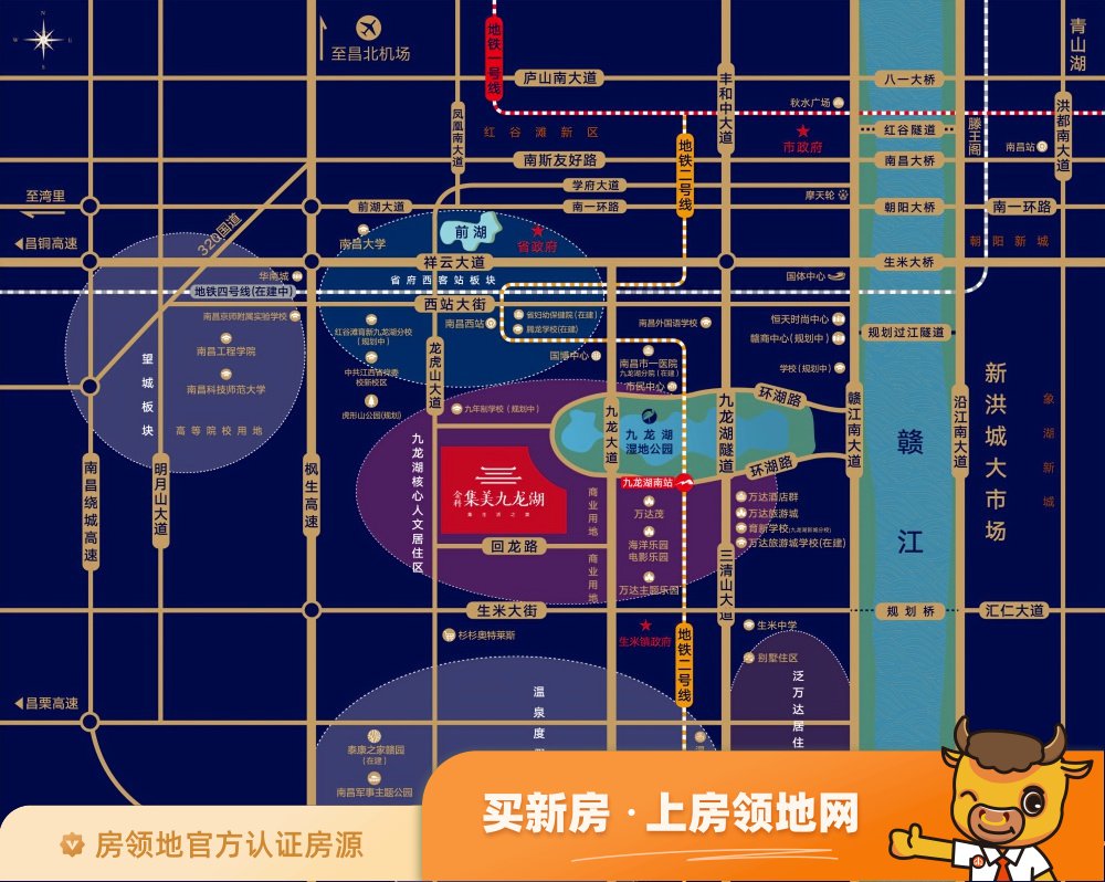 华港豪庭商铺位置交通图2