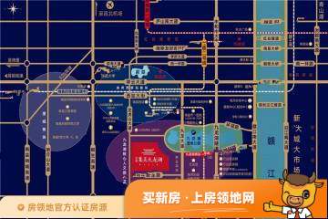 华港豪庭商铺位置交通图1
