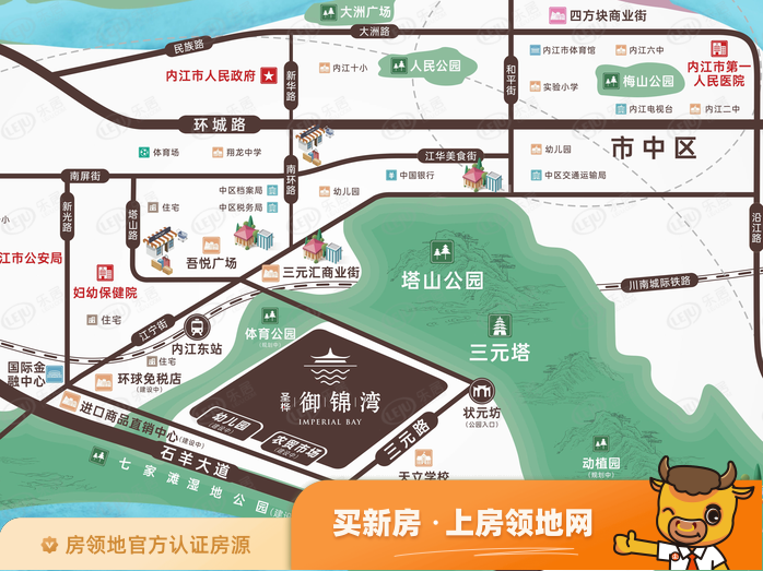 圣桦御锦湾规划图1