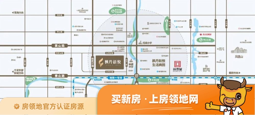枫丹新悦位置交通图1