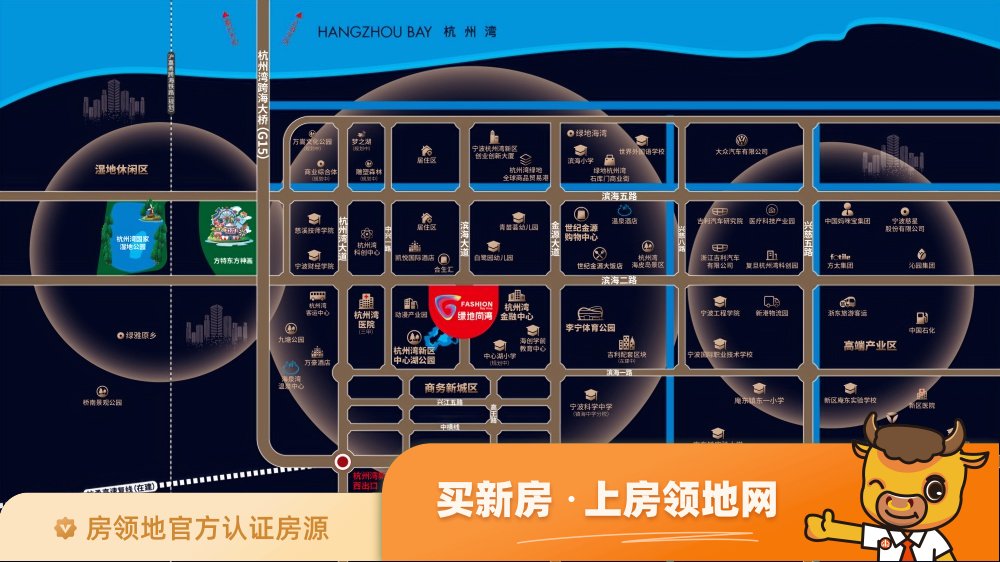 悦尚湾城位置交通图2