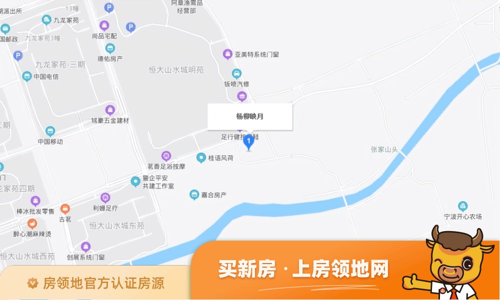 蓝城杨柳映月位置交通图57