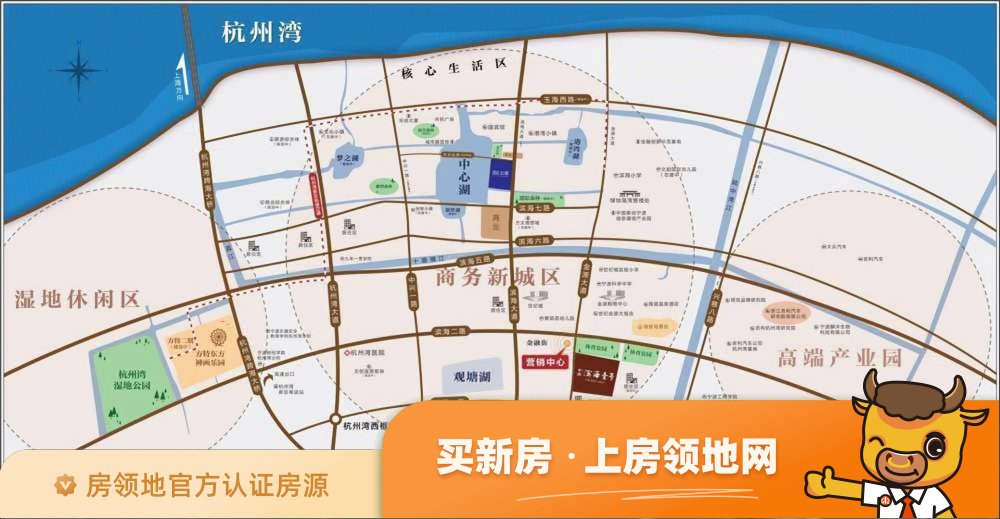 中南滨海壹号别墅规划图1