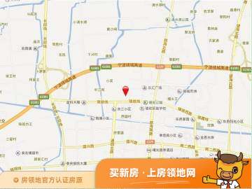宁波瑞丰国际商博城位置交通图1