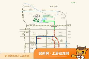开元九龙湖畔云顶位置交通图2