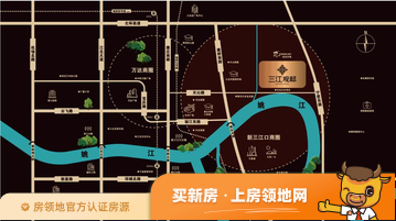 宁波三江观邸位置交通图19