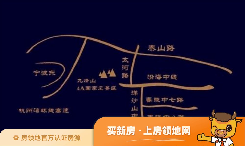 世茂龍湾位置交通图1