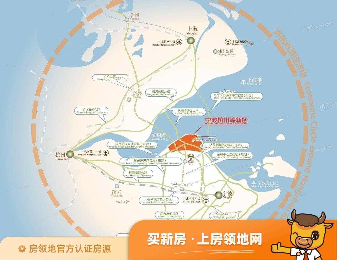 合生杭州湾国际新城位置交通图7