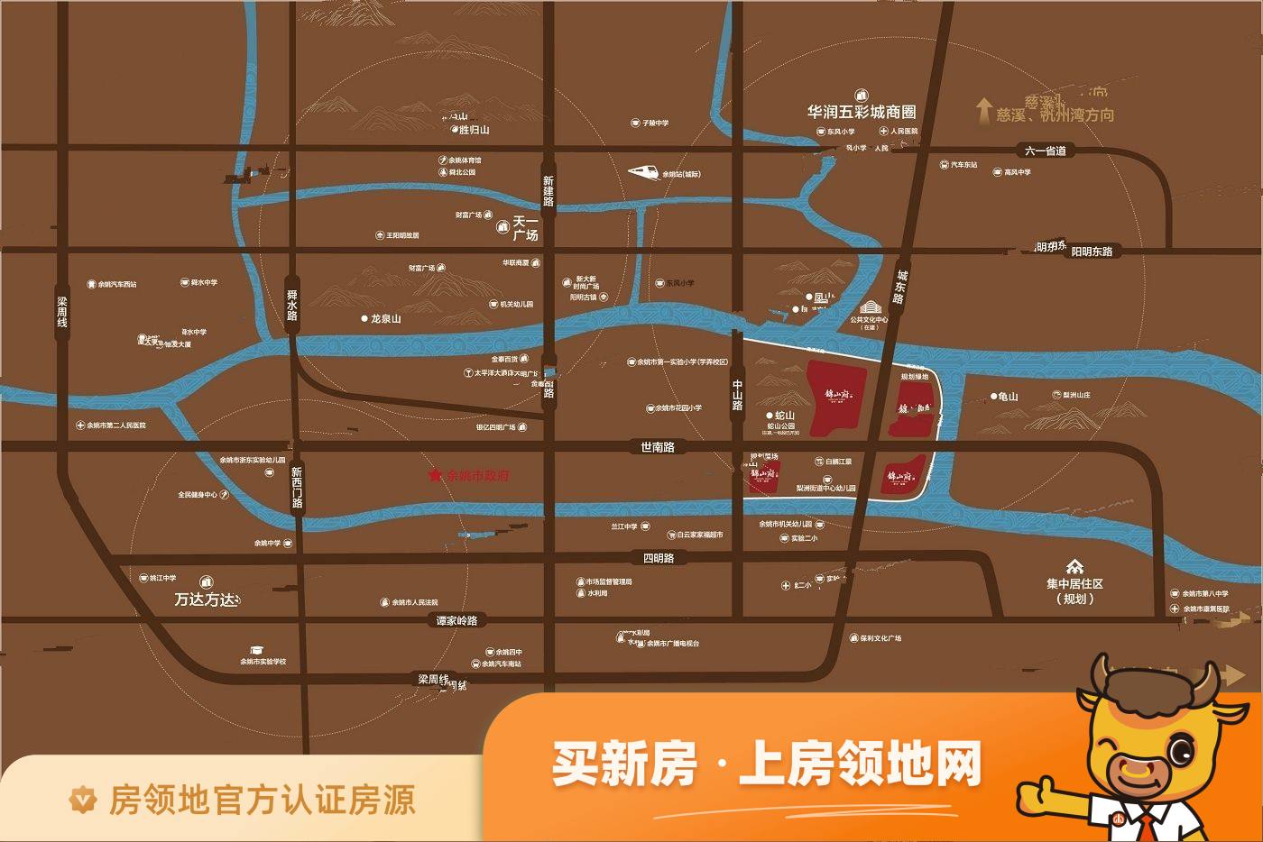 锦山府四期位置交通图2