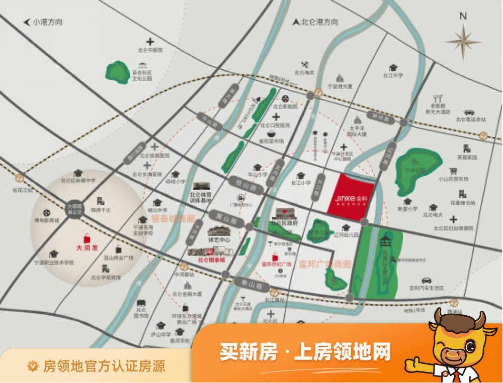 金科玖樾里位置交通图43