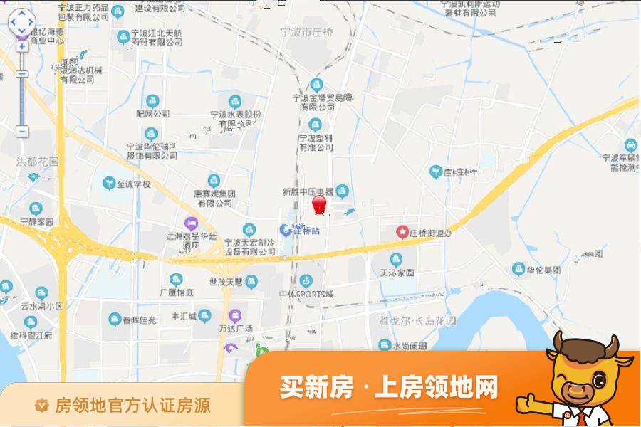 江北宝龙广场位置交通图2