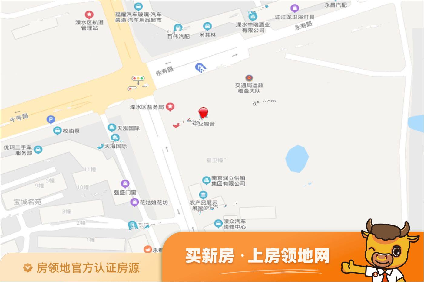 中交锦合位置交通图11