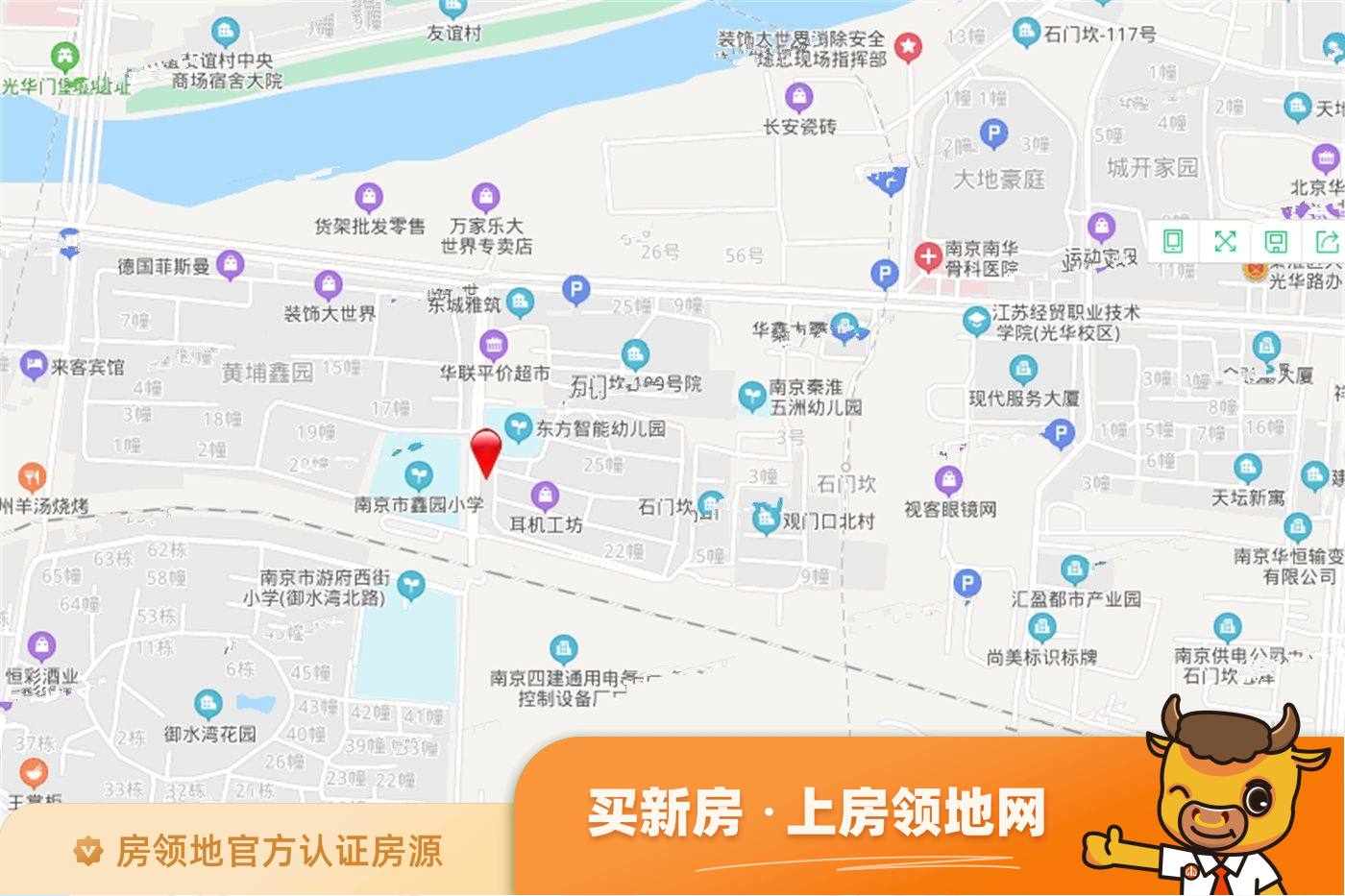 南京云上位置交通图19