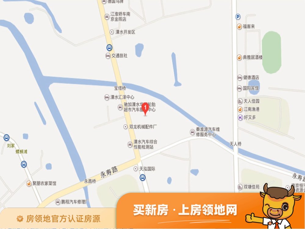 华辉秦淮公馆位置交通图34