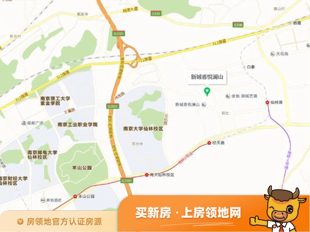 新城香悦澜山位置交通图48