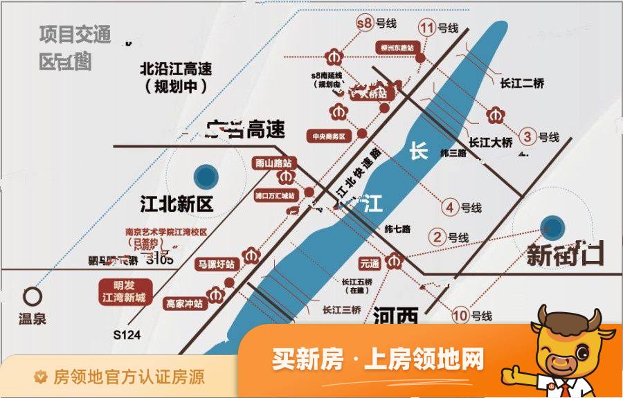 明发江湾新城位置交通图2