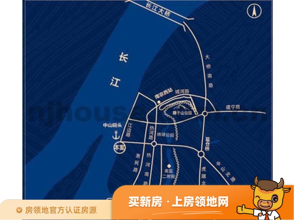 长江峰景位置交通图47