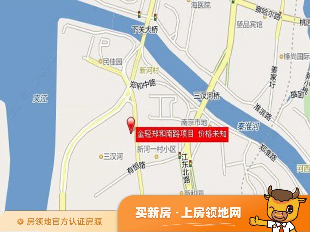 金轻郑和南路地块位置交通图17