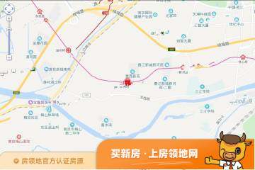 中海城南公馆位置交通图50