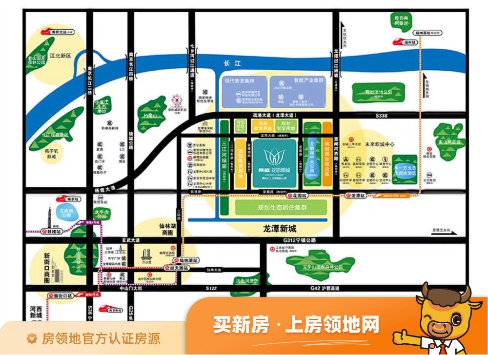荣盛花语馨城位置交通图37