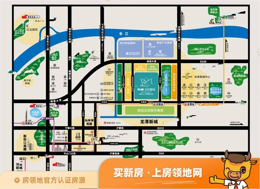 荣盛花语馨城位置交通图2