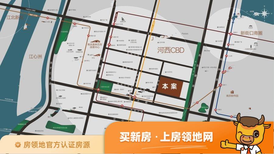 南京云际花园位置交通图28