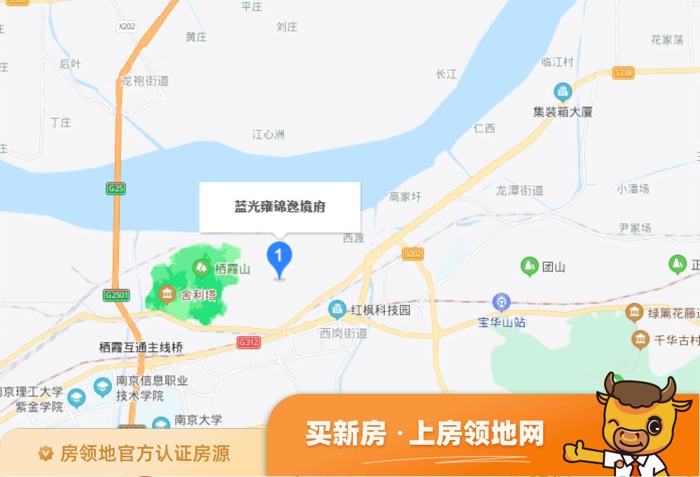 蓝光雍锦逸境府位置交通图1