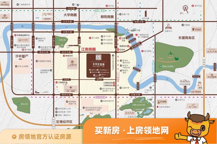 龙光玖誉城位置交通图65