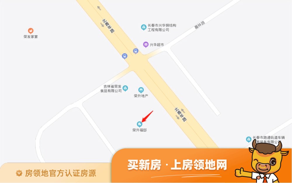 荣升福邸位置交通图5