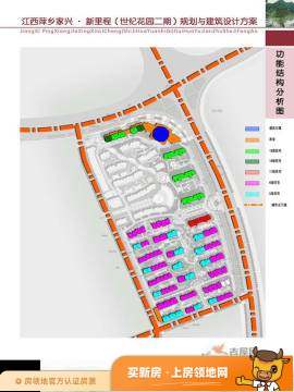 萍乡四季花城四期在售户型，0居、3居，建面126-136m²