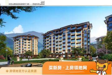 萍乡武功山西海温泉度假村二期锦绣半山在售户型，1居、2居，建面51-120m²