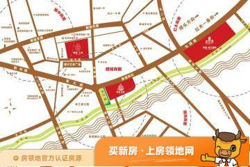 潇湘名城三期位置交通图1