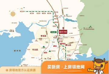 鑫江桂花园汀香位置交通图63