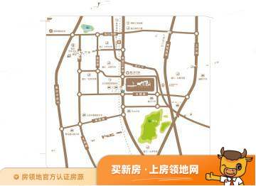 鑫江桂花园汀香位置交通图64