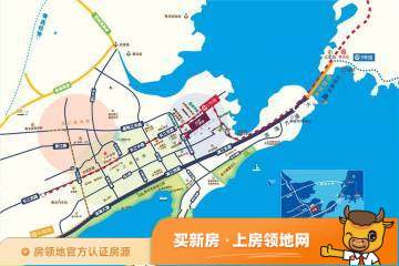 仁洲观海位置交通图5