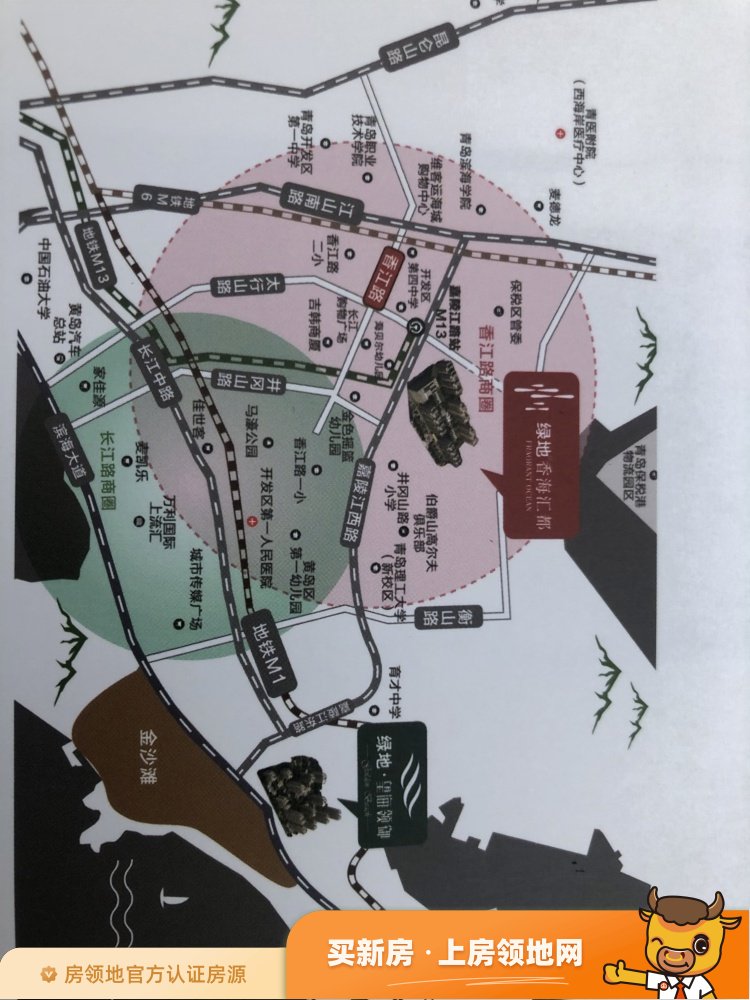 绿地香海汇都位置交通图54