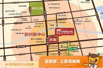胶州宝龙城市广场位置交通图4