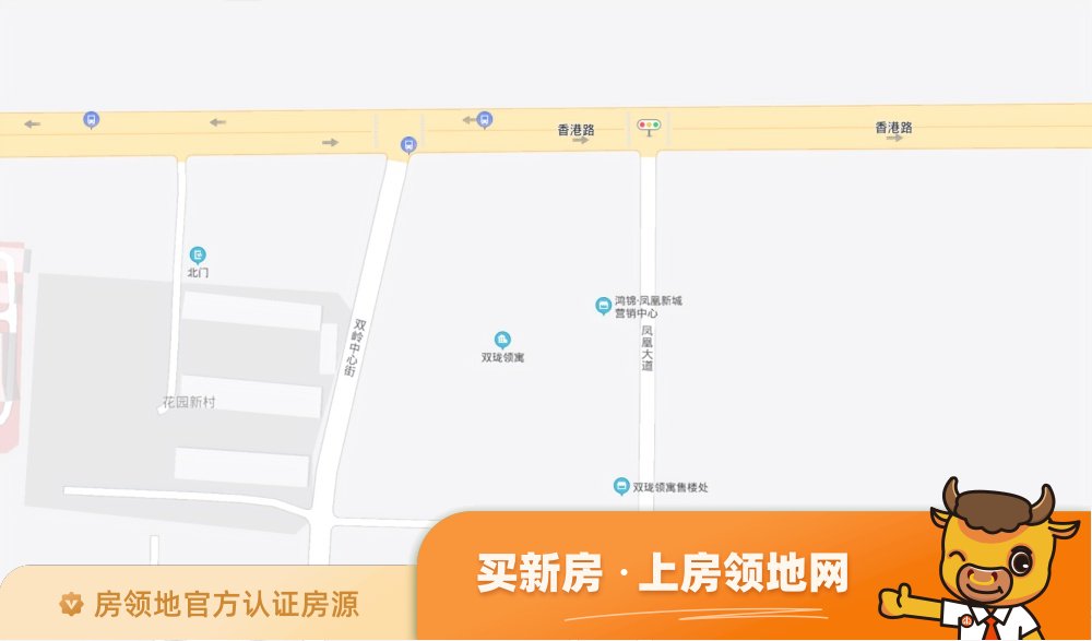 鸿锦凤凰新城位置交通图48